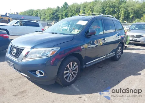 2014 Nissan Pathfinder Sl z USA, uszkodzony, nr VIN 5N1AR2MM4EC718011